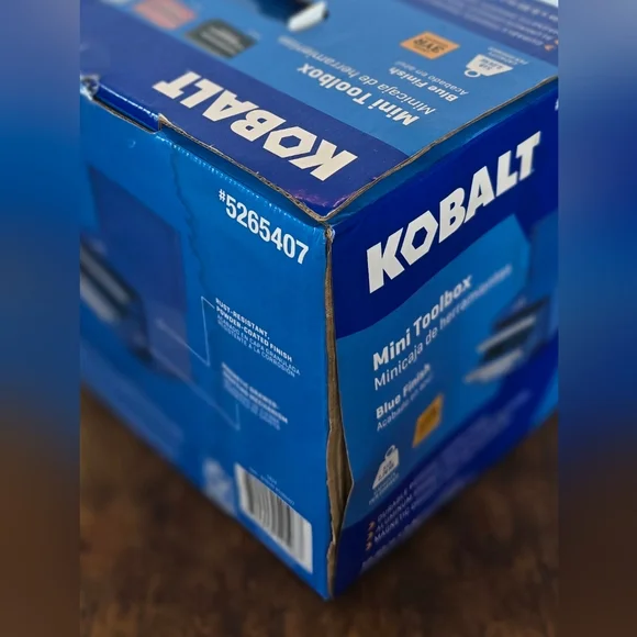 Kobalt Blue Mini Toolbox - Picture 3 of 6